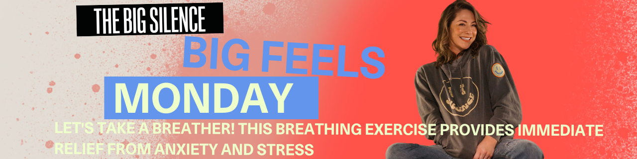 Let's take a breather! This breathing exercise provides immediate relief from anxiety and stress