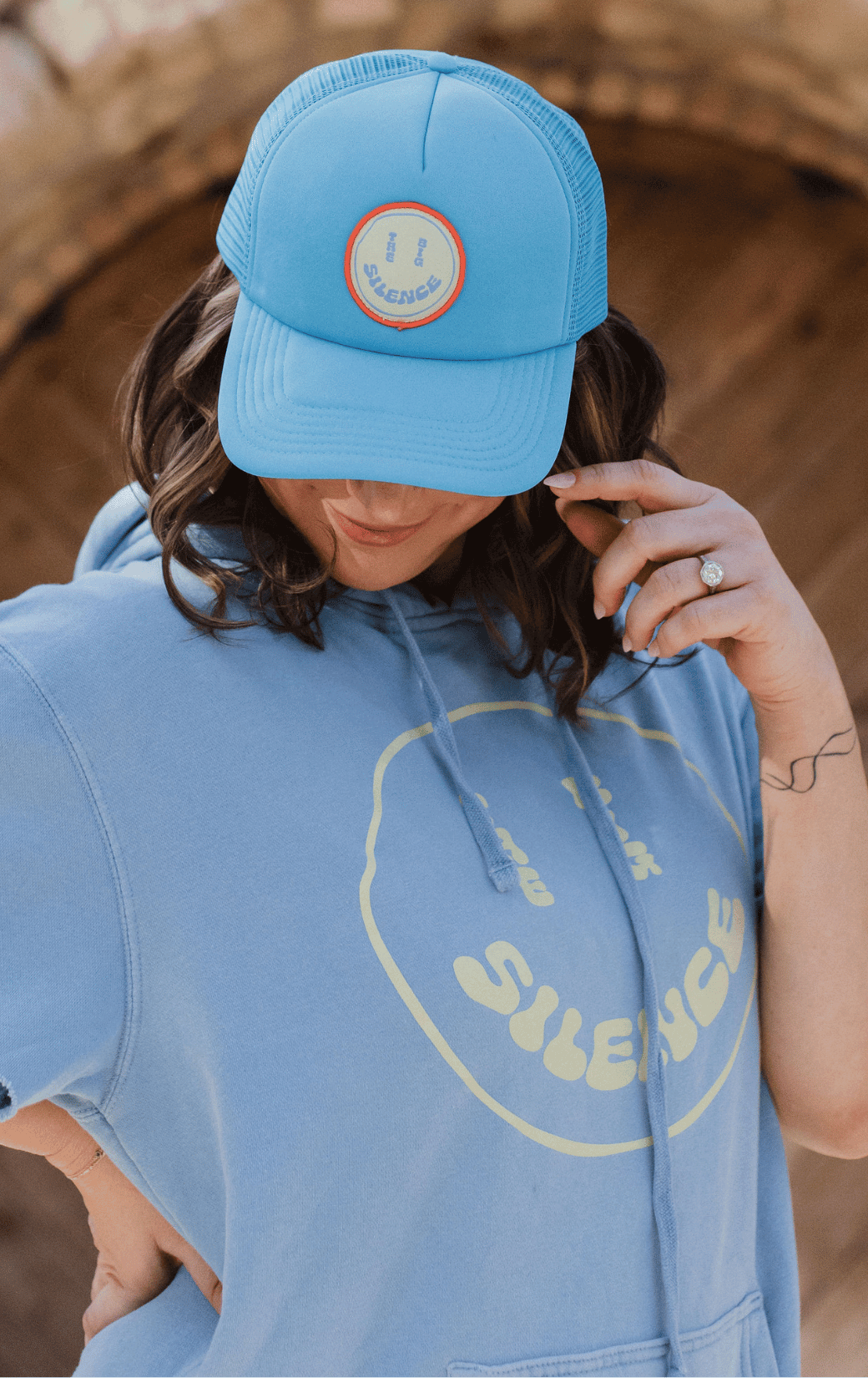 The "Smiley" Trucker Hat - Mental Health Awareness