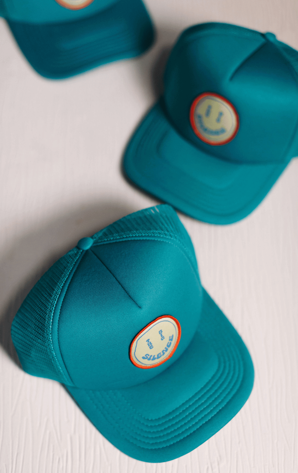 The "Smiley" Trucker Hat - Mental Health Awareness