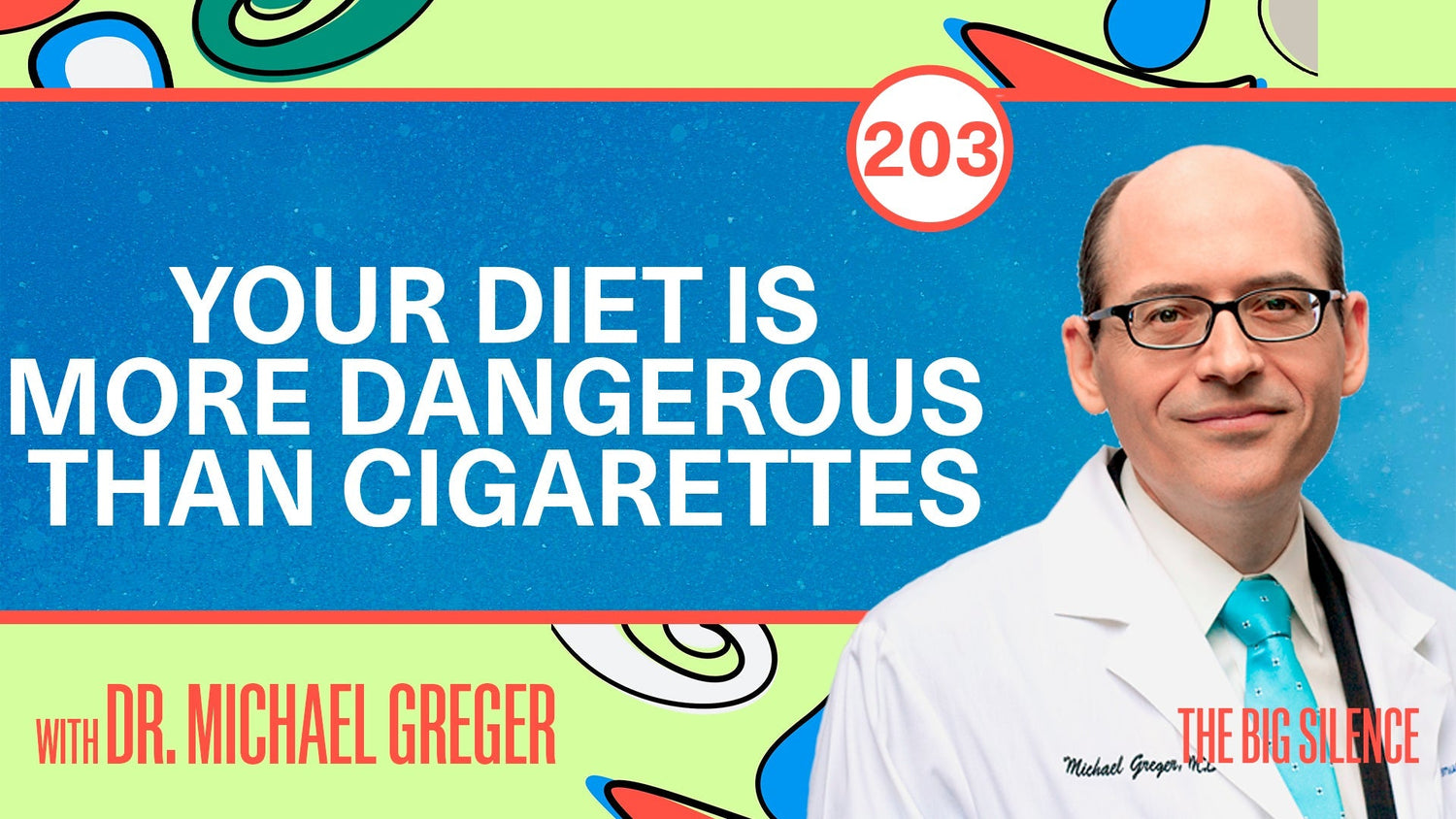 203. Dr. Michael Greger on Food, Longevity & Why Everything You've Been Told About Protein Is Wrong