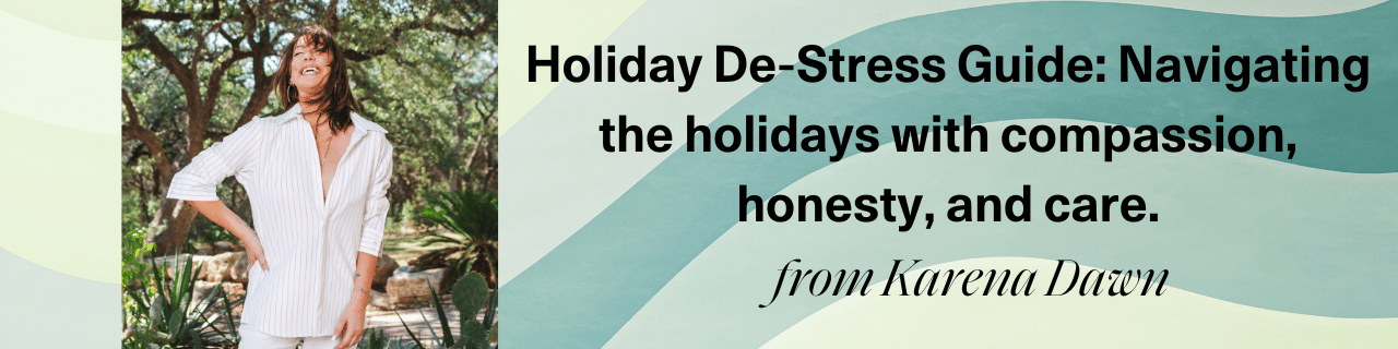 The Big Silence Holiday De‑Stress Guide