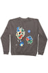 JH heart on slv black