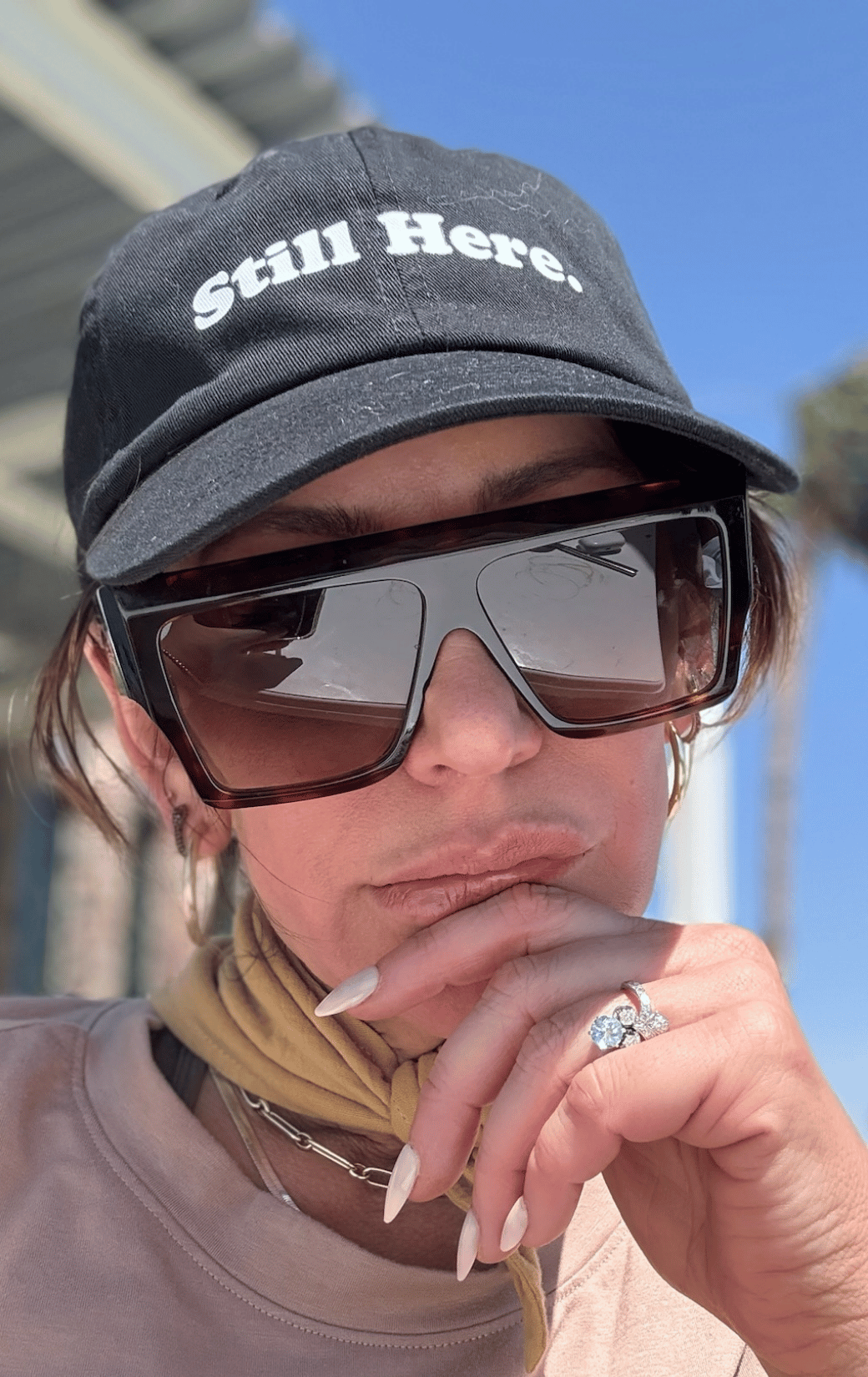 Still Here - Mental Health Awareness Dad Hat